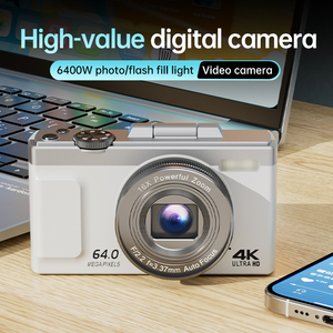 AF autofocus Zoom 4K 64MP Digital <b>Camera</b> 3inch Flip Screen <b>Flash</b> Light Kids Digital <b>Camera</b> Birthday gift for girls/boys - Product Image 2