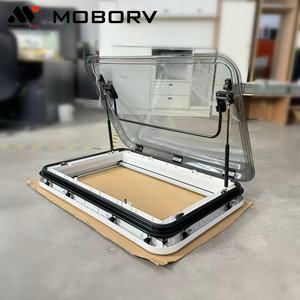 Ventilador LED de 12V MOBORV para Techo, Claraboya Eléctrica para Autocaravana, Caravana, Furgoneta <span class=keywords><strong>Camper</strong></span>, Accesorios de Conversión, Sensor de Lluvia 960*650 - Product Image 1