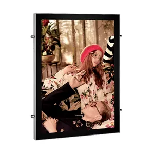 A2/A3 edgelit <span class=keywords><strong>Led</strong></span> hình ảnh khung trần hộp Đèn <span class=keywords><strong>LED</strong></span> bảng điều khiển từ tính - Product Image 1