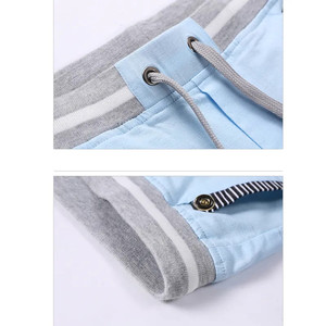 Pantaloncini da uomo in lino più nuovi pantaloncini estivi Casual da uomo in cotone alla moda da uomo - Product Image 1