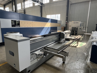 Máquina de Corte Láser CNC para Tubos con Mesa Giratoria de 6000 mm, 3000/6000 W, para Estructuras de Acero, Automoción y Maquinaria Agrícola