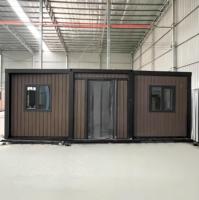 Maison conteneur modulaire extensible à 2 chambres en acier préfabriqué, petite maison, bureau à domicile, salon – Approvisionnement direct usine Hebei