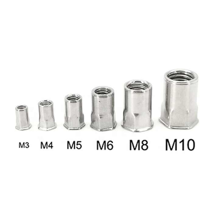 High Quality M2 M3 M4 M5 M6 M8 M10 1/4 5/16 3/8 Stainless Steel Carbon ...