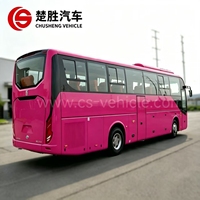 Bus diesel TengLong rose personnalisé de 10,5 m, neuf, conduite à droite, Euro 3, pour le transport de touristes et de passagers en ville