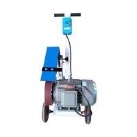Máquina Lijadora Industrial de Metal JLD, Motor Eléctrico sin Escobillas, Amoladora de Banda, Pulido de Placas de Acero para Tapas de Alcantarilla