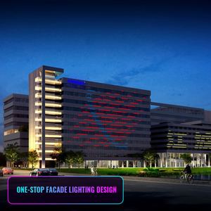 Large Project Lighting Design Services Supply for <strong>Architecture</strong> Hospital Hotel Office Building External LED Light System - Product Image 1
