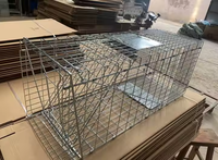 Humain Live Multi Catch Wire Mesh Metal Mouse Rat Cage Animal Trap Cage