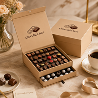 Caja de Regalo de Papel Reciclable Personalizada con Diferentes Formas, Impresión Elegante, Cierre Magnético, Caja de Embalaje para Chocolates, Caja para Regalo