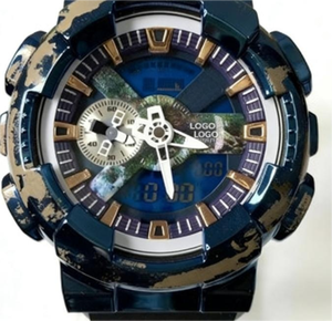 Reloj de Pulsera Deportivo de Lujo para Hombre, Resistente al Agua, Cuadrado, Luminoso, con Fecha, de Cuarzo - Product Image 3