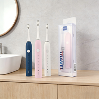 Produits pour la maison intelligente, batterie rechargeable 20000mAh, OEM/ODM, brosse à dents de voyage, blanchiment, brosse à dents électrique intelligente de voyage