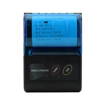 Handekld Mini 2 inci Printer, Printer penerimaan termal ponsel USB 58mm nirkabel portabel