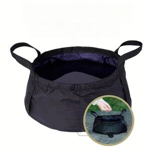 Lavabo de voyage pliable portable, bol pliable pour le lavage des pieds et du visage en extérieur, évier de camping léger pour cadeaux promotionnels - Product Image 3