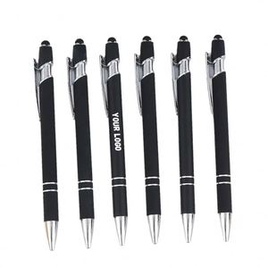 Cadeaux promotionnels, stylos à bille en métal de luxe imprimés avec logo personnalisé - Product Image 1