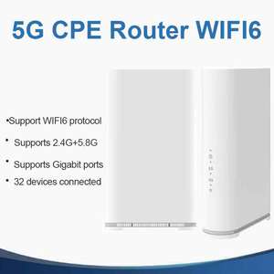 เราเตอร์ 5G CPE Wifi6 รุ่น Ax1800 แบบ Dual-mode 2.4G+5.8G Dual-band พอร์ต 4GR Gigabit Ethernet สำหรับ<span class=keywords><strong>บ้าน</strong></span> CZ200 เราเตอร์ 5G - Product Image 2