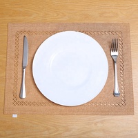 Tapis de Table en lin creux résistant à la chaleur pour la cuisine ou le Restaurant