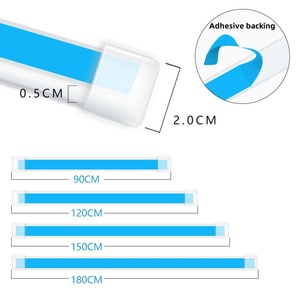 150cm Xe Bumper lưới tản nhiệt máy bìa với dẫn ban ngày chạy & môi trường xung quanh ánh sáng đèn trang trí - Product Image 6