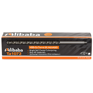 Broca helicoidal Hss-Co Ta1072 Bright Self Centering Long Series Universal para todos los materiales - Product Image 2