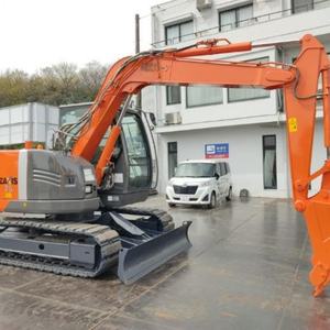 Excavatrice Hitachi ZX75US d'occasion, godet de 0,28 m, poids opérationnel de 7,5 tonnes, moteur principal neuf, livraison rapide pour vente flash - Product Image 2