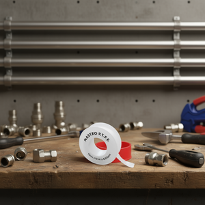 Cinta de P.T.F.E. Cinta de 12 mm x 12 m x 0,076 mm para sellado de plomería - Product Image 3