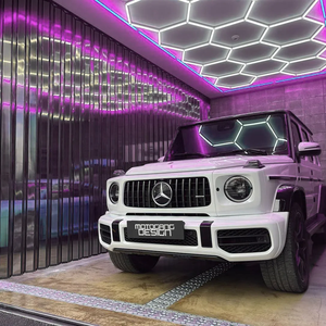 Nhà để xe lục giác LED ánh sáng nhẹ nhàng cao lục giác làm việc ánh sáng cho cửa hàng Xe Rửa Xe Trạm thanh phòng tập thể dục phòng khiêu vũ - Product Image 2