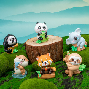 Yu Mo Craft - Juego de 6 Figuras Coleccionables de Animales en Caja Sorpresa, Regalo para Niños, Decoración de Escritorio - Product Image 2