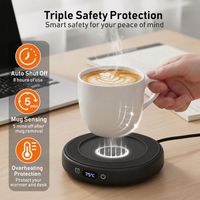 Chauffe-tasse rechargeable tendance, tasse auto-chauffante intelligente avec moulin intégré et bouilloire électrique à induction