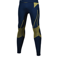 Ensemble de sport thermique d'hiver pour homme, comprenant un haut à manches longues et un pantalon de compression athlétique, écologique, léger et à séchage rapide
