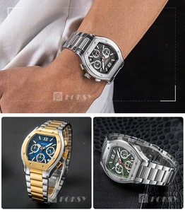Reloj de Cuarzo Cronógrafo de Lujo para Hombre - Logotipo y Color Personalizados, Movimiento de Cuarzo Japonés VD53, MOQ de 50 Piezas para ODM - Product Image 2
