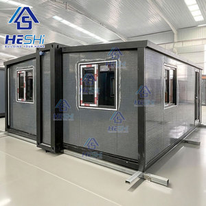 Toptan 20Ft 40Ft prefabrik mobil genişletilebilir konteyner ev 2 4 5 yatak odası prefabrik Villa ev Casa taşınabilir - Product Image 5