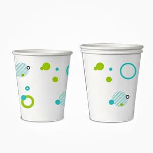แก้วกาแฟกระดาษแบบใช้แล้วทิ้ง ขนาด 8 ออนซ์ ผนังเดี่ยว กันน้ำ ย่อยสลายได้ ปลอดภัยสำหรับอาหาร พร้อมฝา PP ขายส่ง - Product Image 5