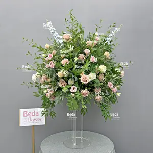 Beda individualisierte Hochzeit künstliche Blume neue Produkte hochwertiges Material Prozess Design Rose künstliche Herzstücke Ball