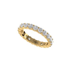Lab Grown Round Cut Diamond <b>Ring</b> 925 Silver 9kt, 14kt, 18kt Gold <b>Rings</b> for Women's Jewelry Making Engagement <b>Ring</b> - Product Image 3
