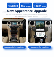 Autoradio Android 13 pour Land Rover Discovery 4 LR4 2011-2013 Stereo Multimedia Carplay Player Screen GPS Navigation Head Unit
