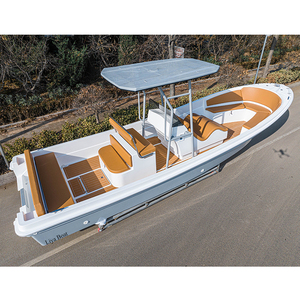 Liya 7,6 metros nuevo barco de pesca de fibra de vidrio <span class=keywords><strong>Panga</strong></span> barcos de trabajo constructor HECHO DE Material FRP - Product Image 2