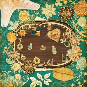 Colgante de Letra Burbuja DIY de Cobre Clásico Hecho a Mano con 26 Letras Inglesas, Accesorios de Joyería de Moda - Product Image 2