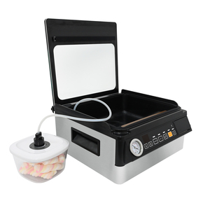 <span class=keywords><strong>เครื่อง</strong></span>ซีลสูญญากาศแบบพกพาสำหรับเชิงพาณิชย์ -98KPA พร้อมเครื่องพิมพ์บาร์โค้ดและเกจวัดแรงดัน - Product Image 6