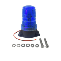 Feux stroboscopiques LED DC10/110V, balise clignotante, lumière d'avertissement d'urgence, stroboscope rouge de sécurité avec câble de 10 pieds pour chariot élévateur