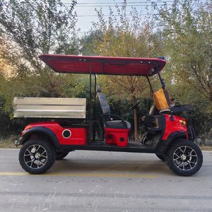 Nouvelle voiturette de <span class=keywords><strong>golf</strong></span> électrique tout-terrain à deux places avec moteur 48V 5KW, suspension surélevée, construction en acier pour le <span class=keywords><strong>golf</strong></span> - Product Image 4