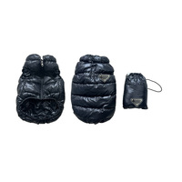ZHONGYA Vêtements pour chiens, gilet en coton chaud et épais pour l'hiver, nouveau modèle tendance, style triangle inversé, pour Teddy, Schanery, Chai, Corgi, résistant au vent