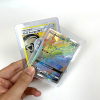 35pt plastique dur 3x4 Baseball Top Loaders protecteurs de cartes porte-cartes avec film protecteur