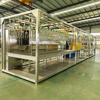 Meilleur prix pour une machine d'abattage de poulet halal pour les petites abattoirs, ligne d'abattage mobile complète, installation gratuite
