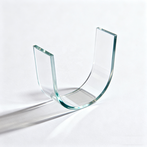 Modern Acrylic Display Rack Desktop Horizontal Pre-Assembled Light Weight <b>Floating</b> Shelf Single Tier Clear <b>Plastic</b> Corrosion - Product Image 4