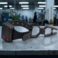 Libération conditionnelle/prisonnier 2G Bracelet de suivi GPS/cheville positionnement plus précis avec alarme de ceinture coupée/désactivée/activée SOS IP67