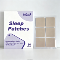 Patch transdermique pour le sommeil, 30 patchs de 3x3 cm, patch de nuit discret, enregistré chez la FDA, patch d'aide au sommeil personnalisé OEM pour la vente en gros