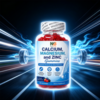Bulk aankoop MOQ laag, sample order, hoge dosering calcium magnesium zink gummies slaap kwaliteit