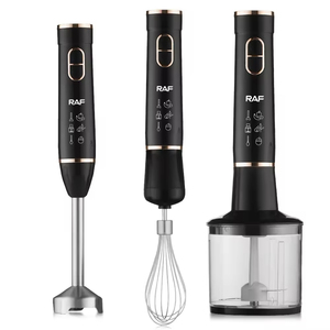 Batidora Eléctrica de Cocina Cuatro en Uno, Batidora de Mano con Cable para Hacer Jugos, Picar Carne, Batir Huevos, Uso Doméstico - Product Image 1
