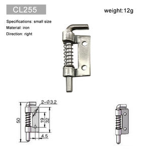 Петля пружинная промышленная из цинкового сплава CL225 для уличной мебели и склада, горячая распродажа, напрямую с завода, оцинкованная, CL025 - Product Image 6