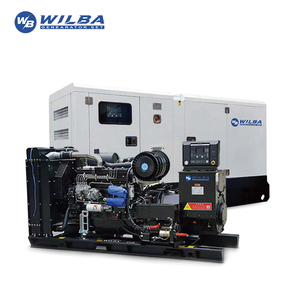 Groupe électrogène diesel WILBA série 50C, design tropicalisé, <span class=keywords><strong>radiateur</strong></span> anti-corrosion, résistant aux intempéries, extérieur, 50KW 100KW 200KW - Product Image 1