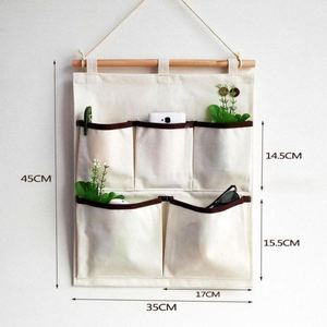 Organizador de Pared para el Aula, Bolsa de Almacenamiento para Teléfonos Móviles de Estudiantes, 6 Capas, Transpirable, Numerado - Product Image 2