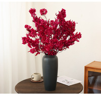 Bouquet de fleurs éternelles Premium Sense True Flower Deco Stained Pansy, décoration de salon, cadeau de bienvenue, Saint-Valentin